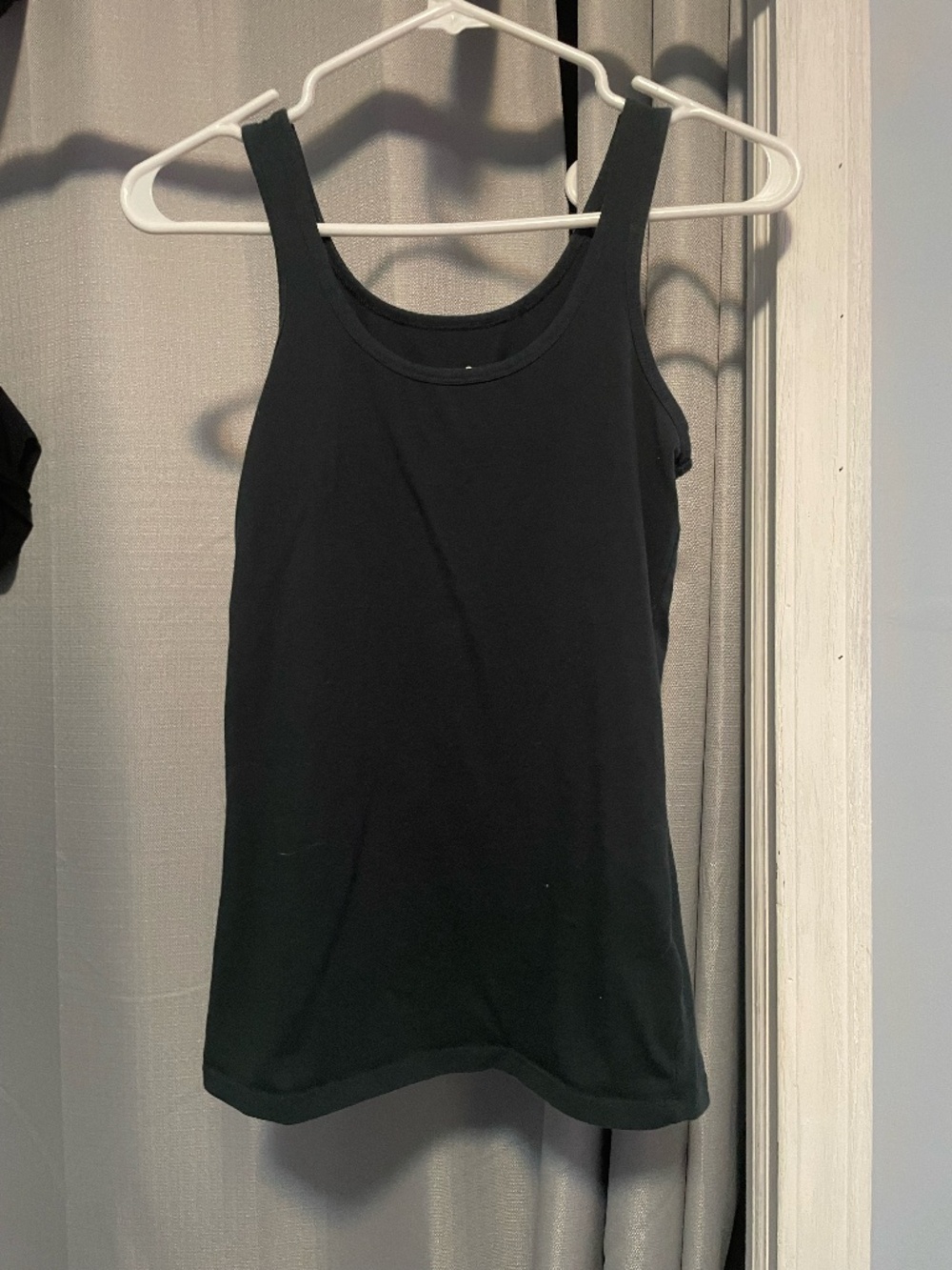 Green tank top